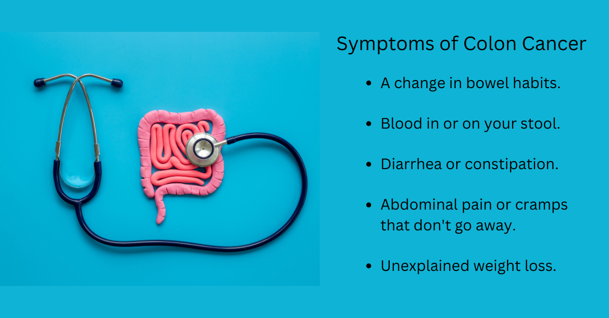 Symptoms of colon cancer
